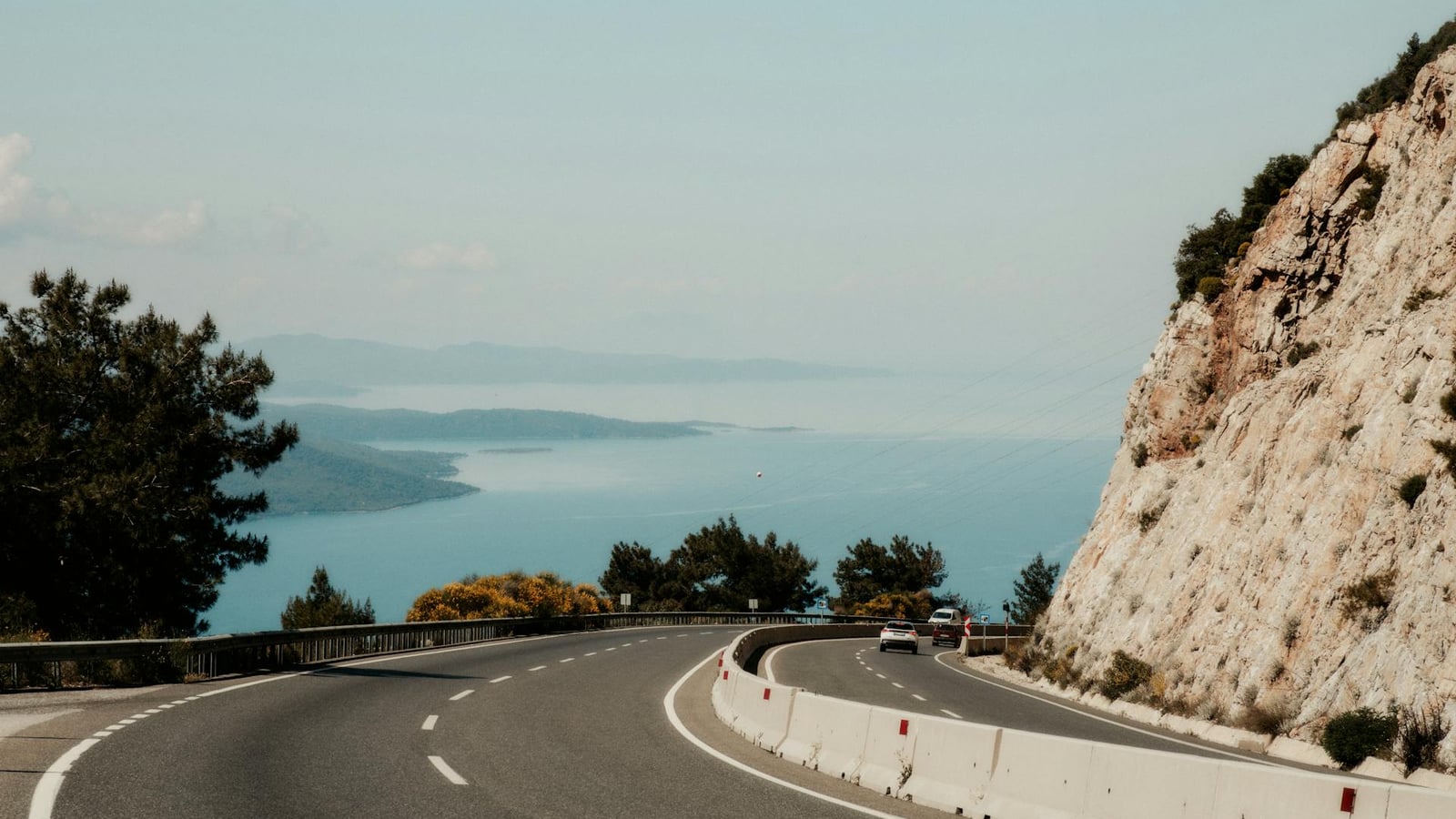 Montenegro Adriatic coast road