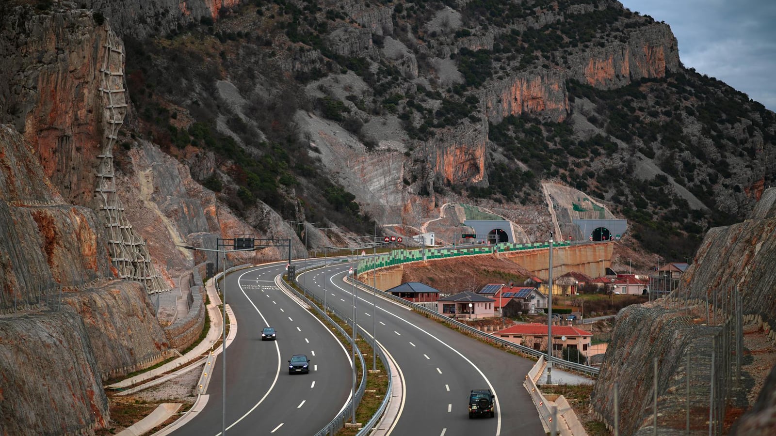 Montenegro E80 highway