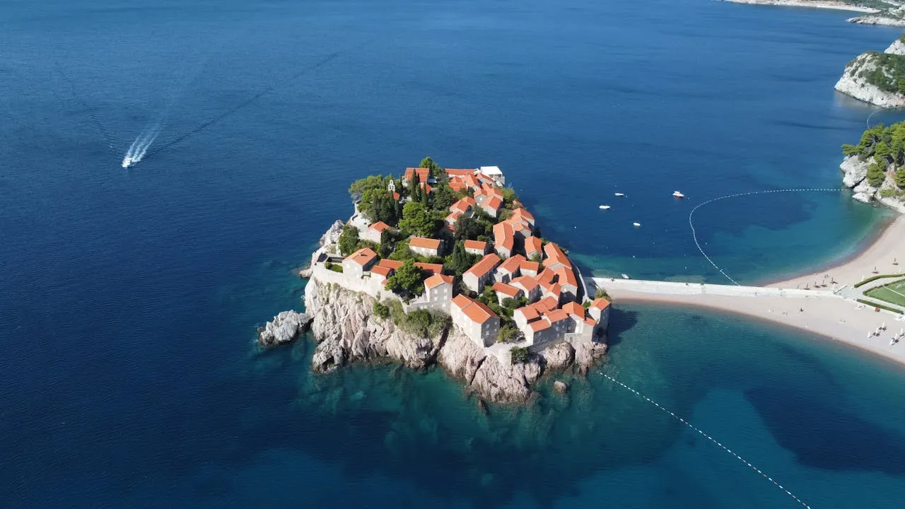 Sveti Stefan island